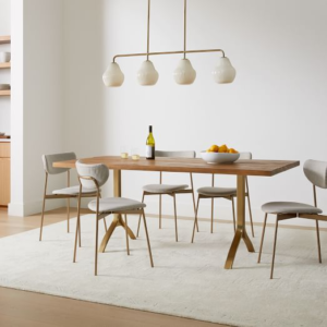 Avery Wishbone Dining Table (74", 94") - Clearance