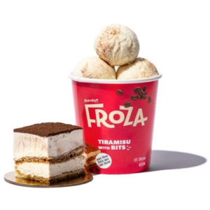 Strawberry Ice cream with Bits 475ml